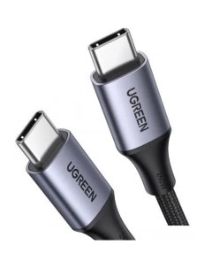 Кабель USB Type C USB Type C экранированный 5А 240 Вт 1 м черный US535 15311 Ugreen