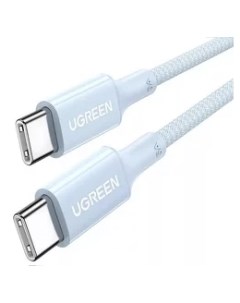 Кабель USB Type C USB Type C экранированный 5А 100 Вт 1 м голубой US557 15271 Ugreen