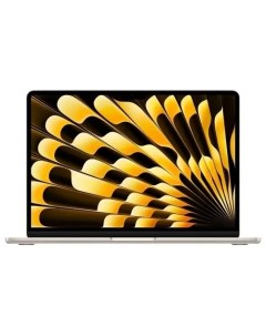 Ноутбук MacBook Air 13 6 2560x1664 M3 8Gb RAM 256Gb SSD MacOS золотистый MRXT3ZP A без EU кабеля пит Apple