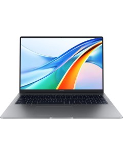 Ноутбук MagicBook X16 Pro 16 IPS 1920x1200 Intel Core i5 13420H 2 1 ГГц 16Gb RAM 512Gb SSD W11 серый Honor
