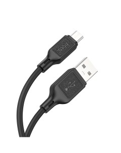 Кабель USB Micro USB 2 4А 1 м черный X90 Cool 6931474788429 Hoco