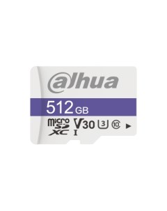 Карта памяти 512Gb microSDXC Class 10 UHS I U3 V30 DHI TF C100 512GB Dahua