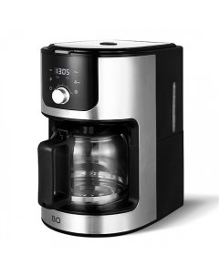 Кофеварка капельная CM1010 1 05 кВт кофе молотый зерновой 1 2 л 1 2 л дисплей серебристый черный Bq