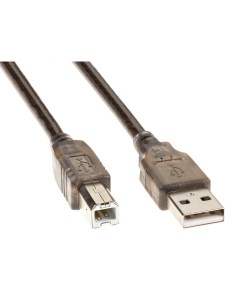 Кабель USB 2 0 Am USB 2 0 Bm экранированный 5 м черный VUS6900T 5M VUS6900T 5M Telecom