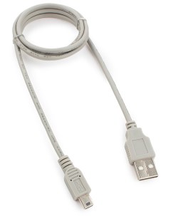Кабель USB Mini USB экранированный 90 см серый CC USB2 AM5P 3 N Cablexpert