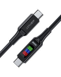 Кабель USB Type C USB Type C 100 Вт 1 2 м черный C7 03 AF C7 03 BK Acefast