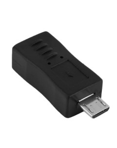 Переходник адаптер Micro USB Mini USB черный GC MU2M5 Greenconnect