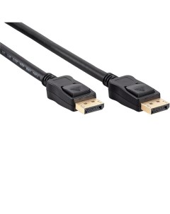 Кабель DisplayPort 20M DisplayPort 20M v1 4 4K 8K экранированный 3 м черный CG632 3M Vcom