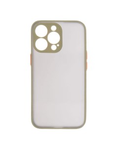 Чехол накладка matt color case with camera protection для смартфона Apple iPhone 13 Pro мятный 10191 Unbroke