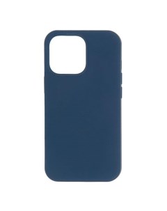 Чехол накладка Liquid Silicone Case для смартфона Apple iPhone 13 Pro синий 1019192 Unbroke