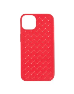 Чехол накладка braided case для смартфона Apple iPhone 13 красный 1019189 Unbroke