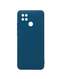 Чехол накладка Full Original Design для смартфона Xiaomi Redmi 10C силикон темно синий 205633 Activ