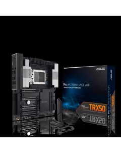 Материнская плата PRO WS TRX50 SAGE WIFI sTR5 AMD TRX50 4xDDR5 DIMM 5PCI Ex16 4SATA3 7 1 ch 2 5GLAN  Asus