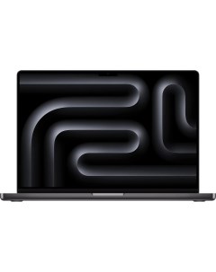Ноутбук MacBook Pro 16 2 3456x2234 M3 Pro 18Gb RAM 512Gb SSD MacOS черный космос MRW13_RUSG без EU к Apple