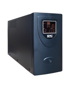 ИБП V 2000 R LCD 4SC 2000 В А 1 2 кВт EURO розеток 2 USB черный V 2000 R LCD 4SC Svc