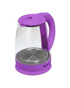 Чайник Bt KT1800G 1 8л 1 5 кВт пластик стекло фиолетовый Blackton