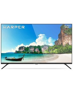 Телевизор 50 50U751TS 3840x2160 DVB T T2 C HDMIx3 USBx2 WiFi Smart TV черный 50U751TS Harper