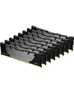 Комплект памяти DDR4 DIMM 256Gb 8x32Gb 3200MHz CL16 1 35V FURY Renegade Black KF432C16RB2K8 256 Reta Kingston