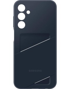 Чехол накладка Card Slot Case для смартфона Galaxy A25 TPU темно синий EF OA256TBEGRU Samsung