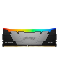 Память DDR4 DIMM 8Gb, 3200MHz, CL16, 1.35V,, FURY Renegade RGB (KF432C16RB2A/8) Retail Kingston