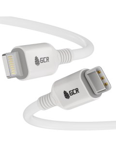 Кабель USB Lightning 8 pin MFi быстрая зарядка 18 Вт 3 м белый GCR IPPD5 GCR 53756 Greenconnect