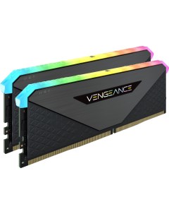 Комплект памяти DDR4 DIMM 32Gb 2x16Gb 3600MHz CL18 1 35V Vengeance RGB RT CMN32GX4M2Z3600C18 Retail Corsair