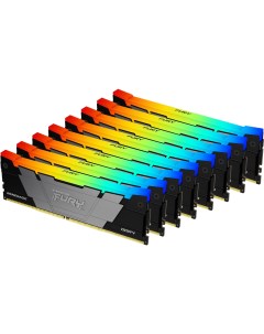Комплект памяти DDR4 DIMM 256Gb 8x32Gb 3200MHz CL16 1 35V FURY Renegade RGB KF432C16RB2AK8 256 Retai Kingston