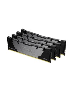 Комплект памяти DDR4 DIMM 128Gb 4x32Gb 3600MHz CL18 1 35V FURY Renegade Black KF436C18RB2K4 128 Reta Kingston