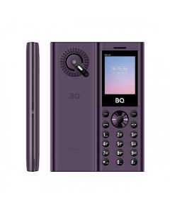 Мобильный телефон 1858 1 77 160x128 TN 32Mb RAM 32Mb BT 3 Sim 800 мА ч USB Type C фиолетовый черный Bq