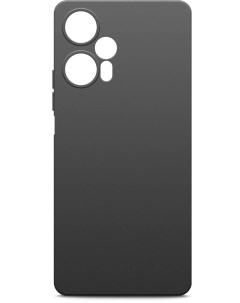 Чехол накладка для смартфона Poco F5 силикон черный 1999903 Borasco