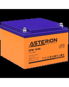 Аккумуляторная батарея для ИБП DTM 1226 12V 26Ah DTM 1226 NC Asterion