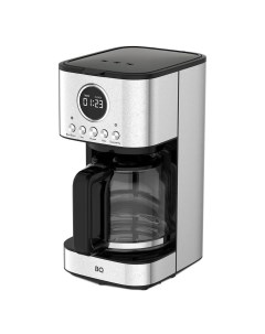 Кофеварка капельная CM1007 900 Вт кофе молотый 1 5 л дисплей черный серебристый Bq