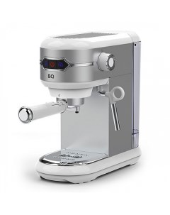 Кофеварка рожковая CM3001 1 45 кВт кофе молотый 1 л капучинатор белый серебристый Bq