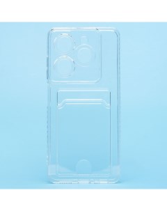 Чехол накладка SC336 для смартфона Infinix Hot 40i силикон прозрачный 228224 Activ