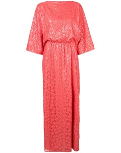 Rami al ali платье макси с вышивкой пайетками один размер розовый Rami al ali