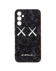 Чехол накладка для смартфона Samsung Galaxy A34 силикон черный 089 225905 Luxo creative