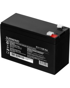 Аккумуляторная батарея для ИБП 12 7 12V 7Ah B12 7 Sunwind