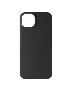 Чехол накладка MagSafe для смартфона Apple iPhone 15 Plus карбон серый УТ000037392 Red line