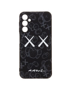 Чехол накладка для смартфона Samsung Galaxy A24 4G силикон черный 089 225971 Luxo creative