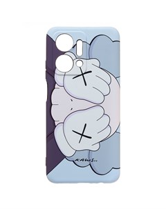 Чехол накладка для смартфона HONOR X7a силикон серый 087 226035 Luxo creative