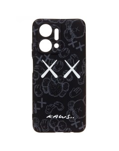 Чехол накладка для смартфона HONOR X7a силикон черный 089 226037 Luxo creative