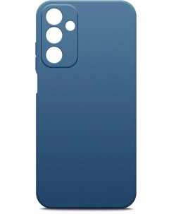 Чехол накладка для смартфона Samsung Galaxy A15 силикон синий 72893 Borasco