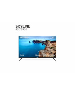 Телевизор 43 43LT5900 1920x1080 DVB T T2 C HDMIx2 USBx1 черный 43LT5900 Skyline