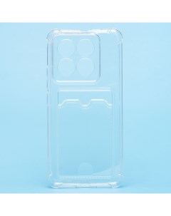 Чехол накладка SC336 для смартфона Xiaomi 14 Pro силикон прозрачный 228216 Activ