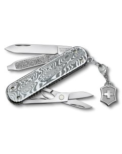 Нож перочинный 5 в 1 серебристый Classic Brilliant 0 6221 34 Victorinox
