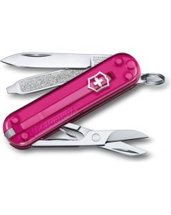 Нож перочинный 7 в 1 розовый Classic 0 6223 T5G Victorinox