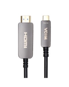 Кабель переходник адаптер USB 3 1 Type C M HDMI 19M v2 0 4K 5 м черный D3742CH 5 0 D3742CH 5 0 Vcom