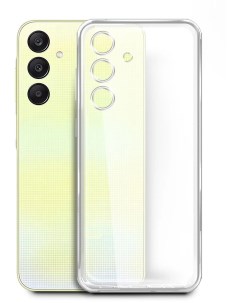 Чехол накладка для смартфона Samsung Galaxy A25 силикон прозрачный 72886 Borasco