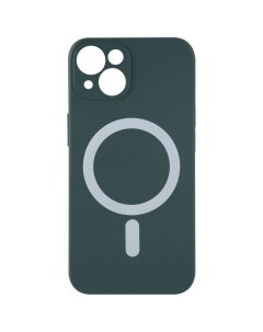 Чехол накладка MagSafe для смартфона Apple iPhone 13 TPU зеленый Barn&hollis