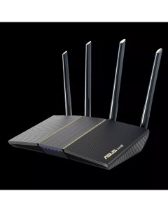 Wi Fi роутер RT AX57 802 11a b g n ac ax 2 4 5 ГГц до 2 98 Гбит с LAN 4x1 Гбит с WAN 1x1 Гбит с внеш Asus